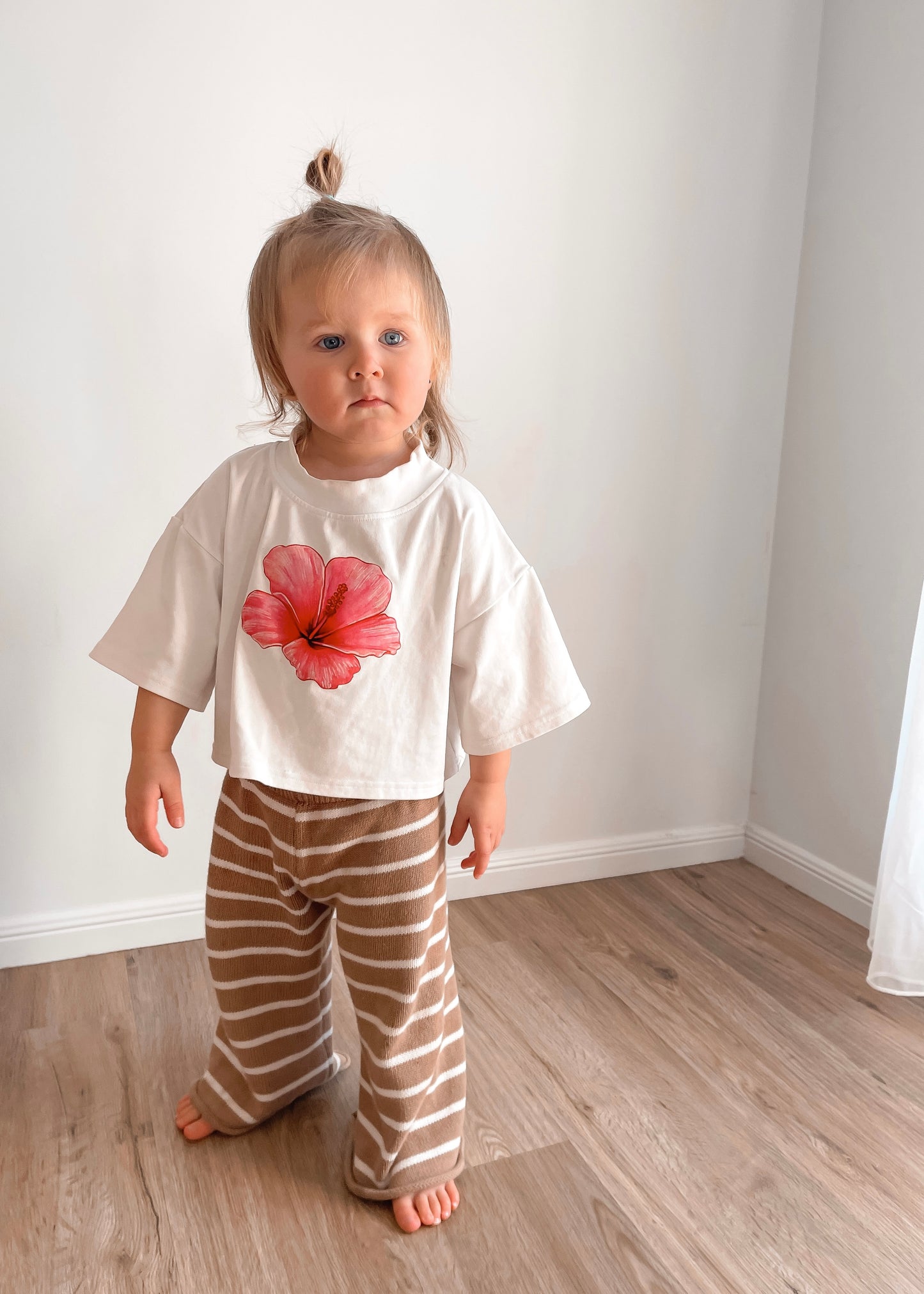 Striped Knit Pants - Kids